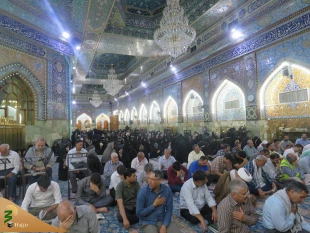 زائران ایرانی در خِیمــه‌گاه کربلا دعای ندبه را زمزمه کردند/تصاویر 11