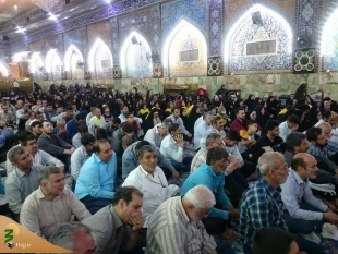 روایت گری" واقعه عاشورا "در خیمه‌گاه حسینی برگزار شد. 4