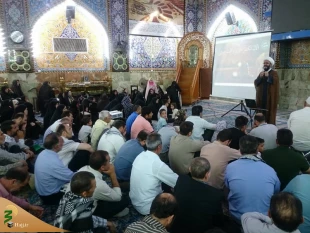روایت گری" واقعه عاشورا "در خیمه‌گاه حسینی برگزار شد. 7