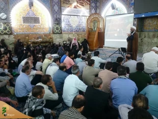 روایت گری" واقعه عاشورا "در خیمه‌گاه حسینی برگزار شد. 10