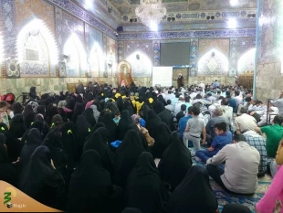 روایت گری" واقعه عاشورا "در خیمه‌گاه حسینی برگزار شد. 11