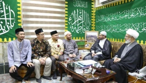 بازدید هیئت آکادمیک اندویزیایی از دارالقرآن الکریم آستان مقدس حسینی