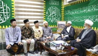 بازدید هیئت آکادمیک اندویزیایی از دارالقرآن الکریم آستان مقدس حسینی