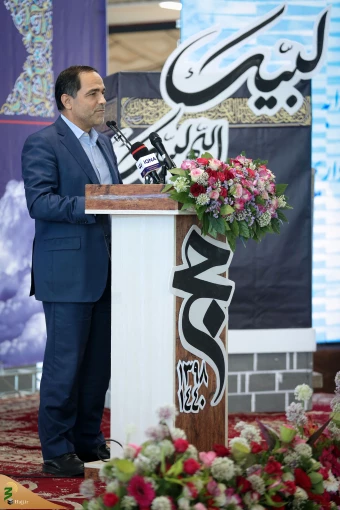 آیین بدرقه زائران اعزامی به حج تمتع ۹۸ 15
