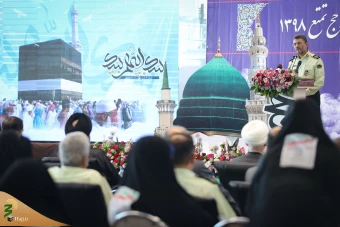 آیین بدرقه زائران اعزامی به حج تمتع ۹۸ 28