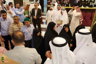 عربستان با گل و شیرینی از کاروان زایران ایرانی استقبال کرد 2