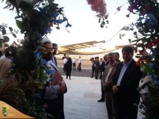 اعزام زائرین حج 98 از یزد 2