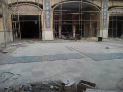 بازدید نماینده بعثه رهبری از صحن حضرت زهرا (س) 11