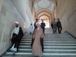 بازدید نماینده بعثه رهبری از صحن حضرت زهرا (س) 14