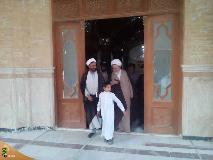 بازدید نماینده بعثه رهبری از صحن حضرت زهرا (س) 15