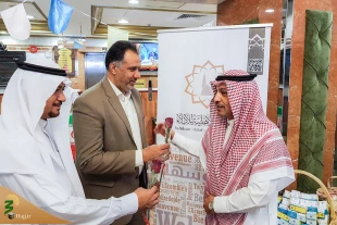 گزارش تصویری استقبال از نخستین گروه زائران به مدینه منوره 3