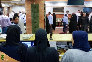 گزارش تصویری استقبال از نخستین گروه زائران به مدینه منوره 14
