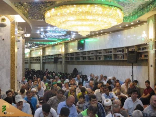 برپایی مراسم دعای توسل در سرداب علقمی + تصاویر 4