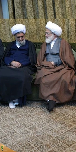 دیدار نمایندگان‌ بعثه رهبری در عراق و نجف با آیت‌الله یعقوبی از علمای عراق 2