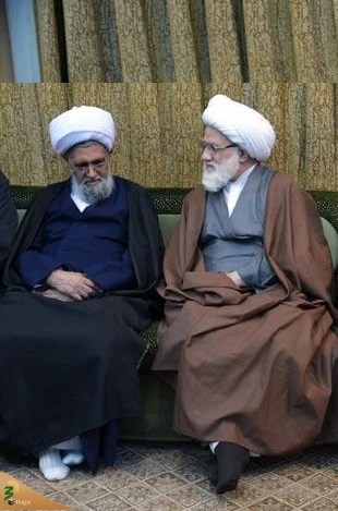 دیدار نمایندگان‌ بعثه رهبری در عراق و نجف با آیت‌الله یعقوبی از علمای عراق 3