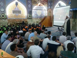هر روز با حضور زائران برگزار می‌شود؛

روایت‌گری تاریخ عاشورا در خیمه‌گاه حسینی 4