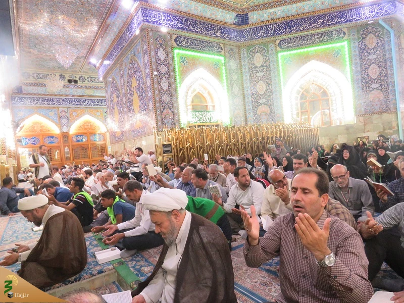 دعای کمیل در خیمه‌گاه حسینی در کربلا + تصاویر 6