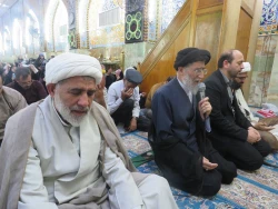 دعای کمیل در خیمه‌گاه حسینی در کربلا + تصاویر 7