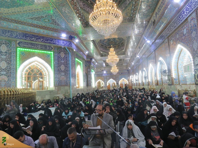 دعای کمیل در خیمه‌گاه حسینی در کربلا + تصاویر 11