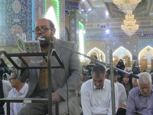 ​​​​​​​طنین نغمه های دعای ندبه در خیمـه‌گاه حسینی برگزار شد