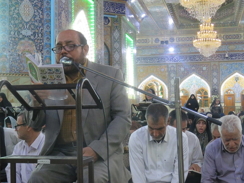 ​​​​​​​طنین نغمه های دعای ندبه در خیمـه‌گاه حسینی 2