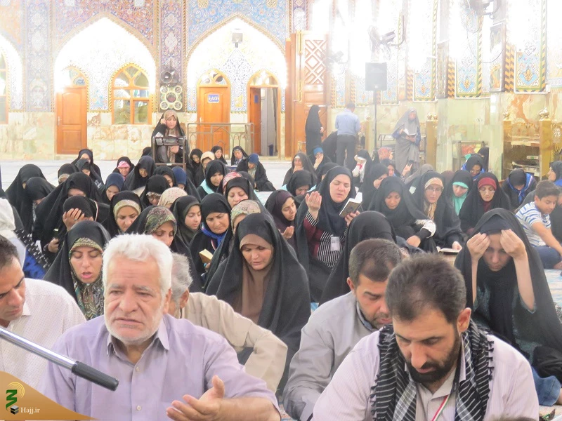 ​​​​​​​طنین نغمه های دعای ندبه در خیمـه‌گاه حسینی 4