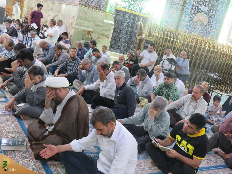 ​​​​​​​طنین نغمه های دعای ندبه در خیمـه‌گاه حسینی 6