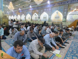 ​​​​​​​طنین نغمه های دعای ندبه در خیمـه‌گاه حسینی 11