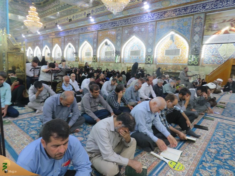 ​​​​​​​طنین نغمه های دعای ندبه در خیمـه‌گاه حسینی 11
