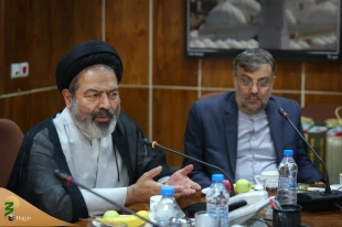 لقاء و فد من علماء و شخصيات الهند مع أمير الحجاج الايرانيين