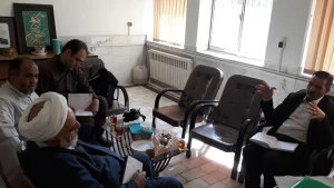 دیدار مسئول ستاد بازسازی خراسان جنوبی با حجت‌الاسلام اوحدی