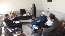 دیدار مسئول بعثه خراسان جنوبی با مسئول ستاد بازسازی عتبات استان  4