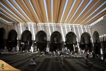 زیارت دوره زائران حرم نبوی در مدینه 9