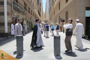 بازدید سرزده سرپرست حجاج ایرانی از محل اقامت زائران در مدینه منوره 2