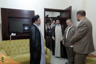 بازدید حجت الاسلام والمسلمین نواب از ستاد اجرایی حج در مدینه 5
