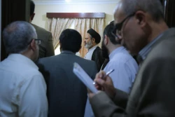 بازدید حجت الاسلام والمسلمین نواب از ستاد اجرایی حج در مدینه 6