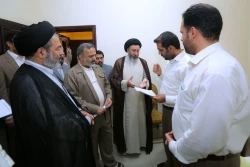 بازدید حجت الاسلام والمسلمین نواب از ستاد اجرایی حج در مدینه 8