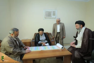 بازدید حجت الاسلام والمسلمین نواب از ستاد اجرایی حج در مدینه 9