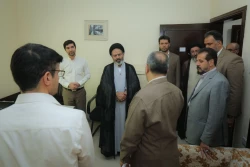 بازدید حجت الاسلام والمسلمین نواب از ستاد اجرایی حج در مدینه 10