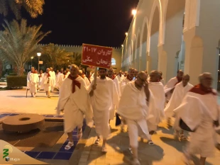 نخستین گروه از حجاج ایرانی احرام پوشیدند 2