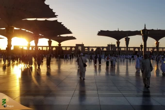 حرم نبوی در مدینه 8