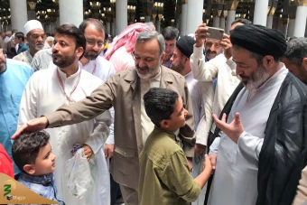 شرکت نماینده ولی فقیه در نمازجماعت مسجدالنبی مدینه منوره 20