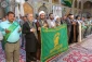 برگزاری مراسم صبحگاهی زیارت امین الله با حضور خادمان آستان قدس رضوی + تصاویر 2