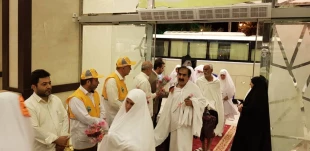 مکه نخستین کاروان حجاج ایرانی را در آغوش گرفت
