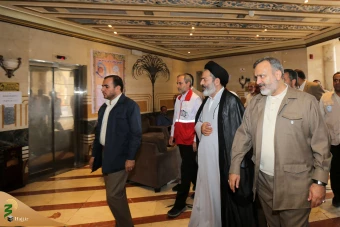 بازدید نماینده ولی فقیه در امور حج و زیارت از درمانگاههای زائران ایرانی در مدینه 3