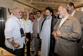 بازدید نماینده ولی فقیه در امور حج و زیارت از درمانگاههای زائران ایرانی در مدینه 5