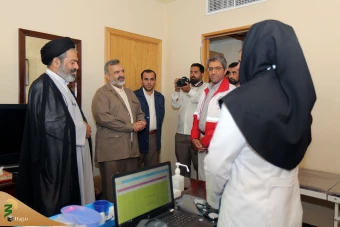 بازدید نماینده ولی فقیه در امور حج و زیارت از درمانگاههای زائران ایرانی در مدینه 8