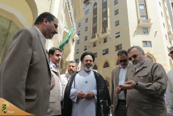 بازدید نماینده ولی فقیه در امور حج و زیارت از درمانگاههای زائران ایرانی در مدینه 16