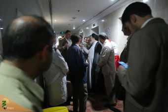 بازدید نماینده ولی فقیه در امور حج و زیارت از درمانگاههای زائران ایرانی در مدینه 27