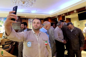 بازدید نماینده ولی فقیه در امور حج و زیارت از درمانگاههای زائران ایرانی در مدینه 32